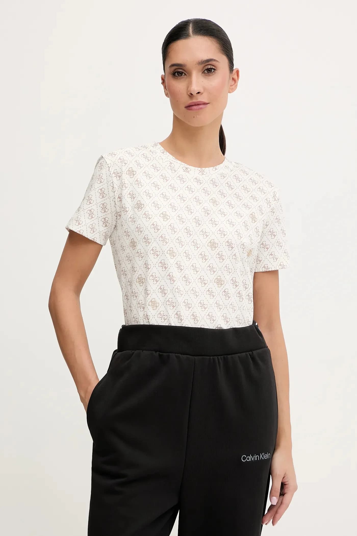 Хлопковая футболка RHOMBUS