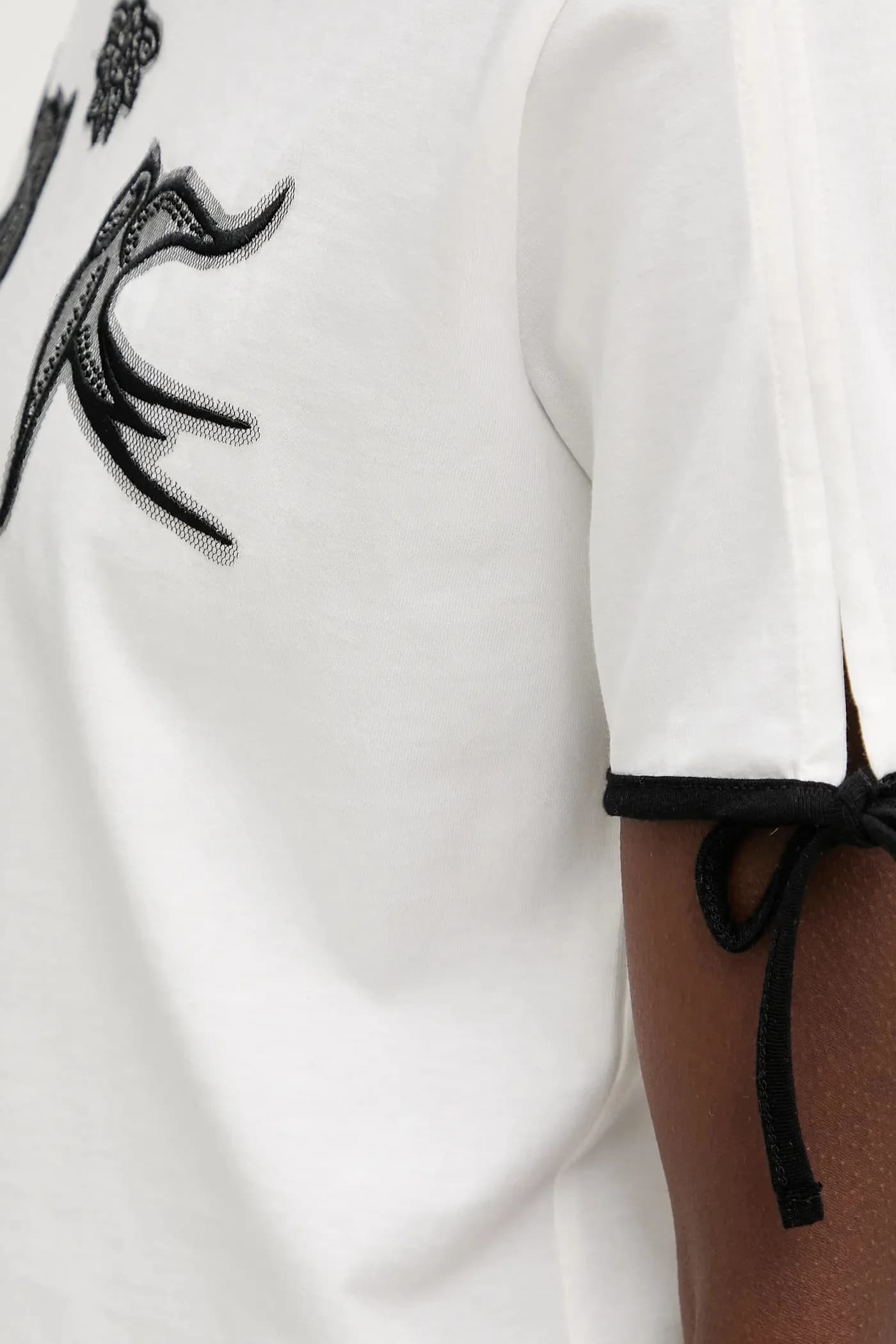 Хлопковая футболка - фото 5