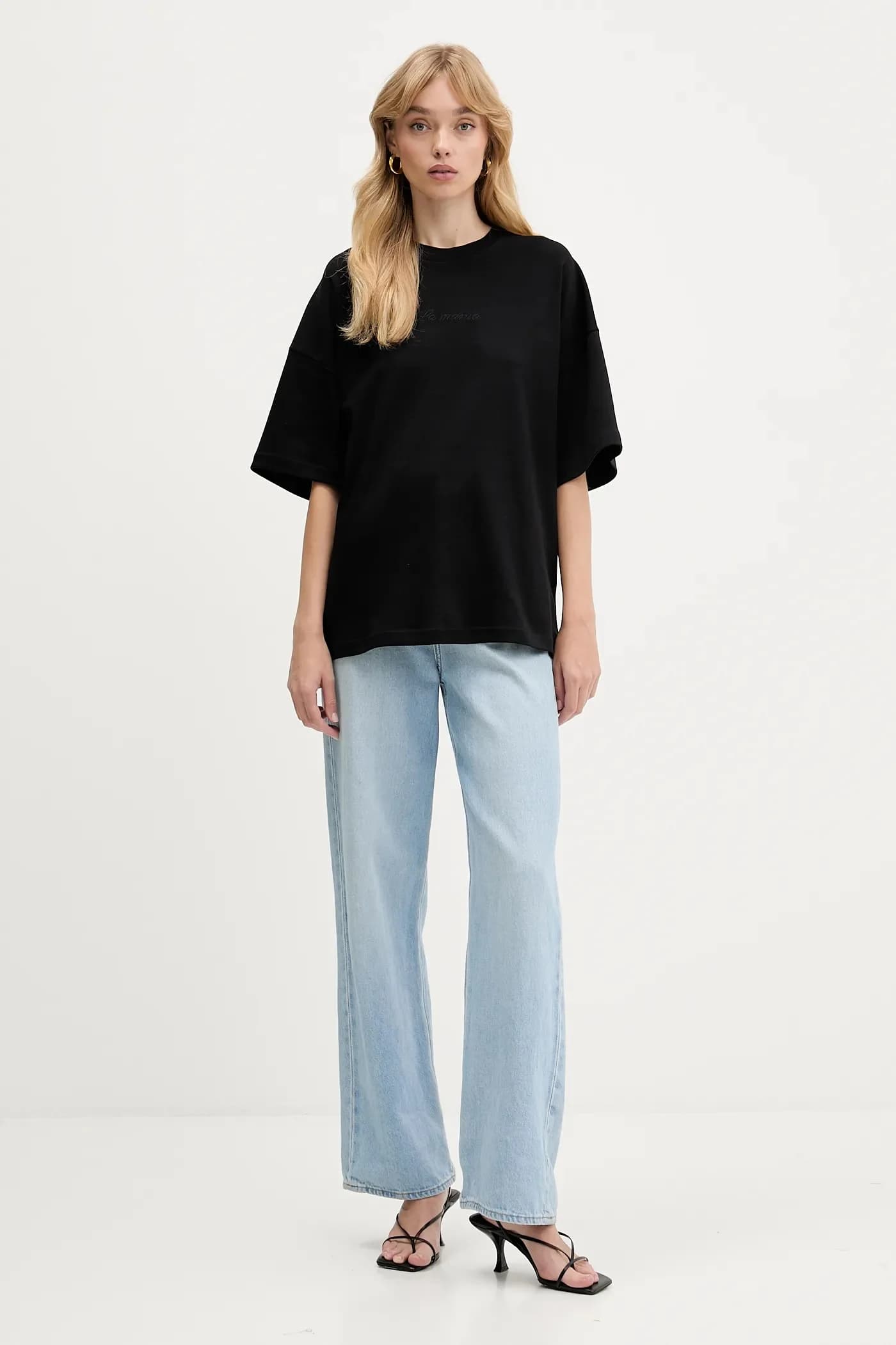 футболка NAN из хлопка - фото 2