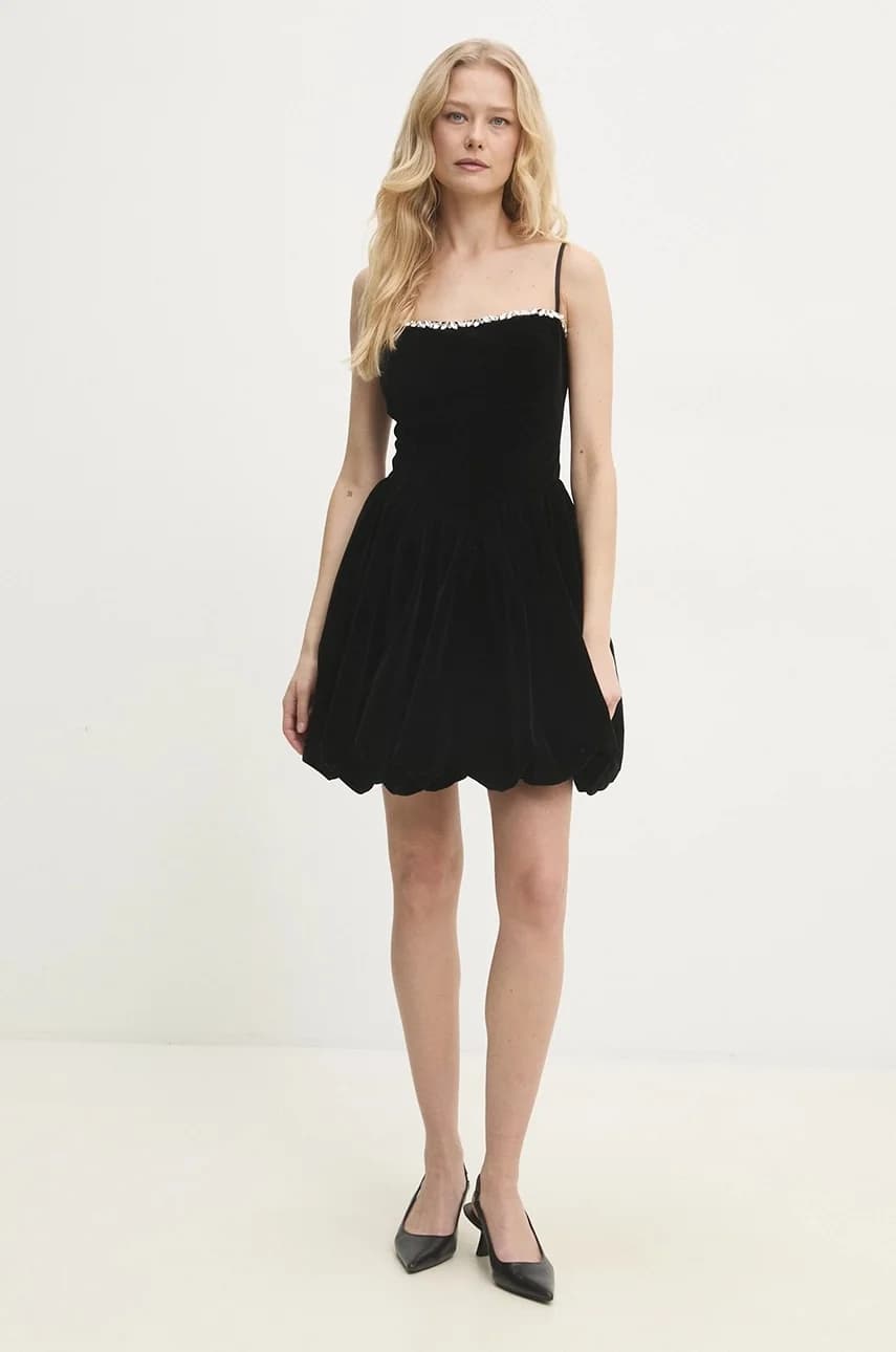 Велюровое платье - фото 2