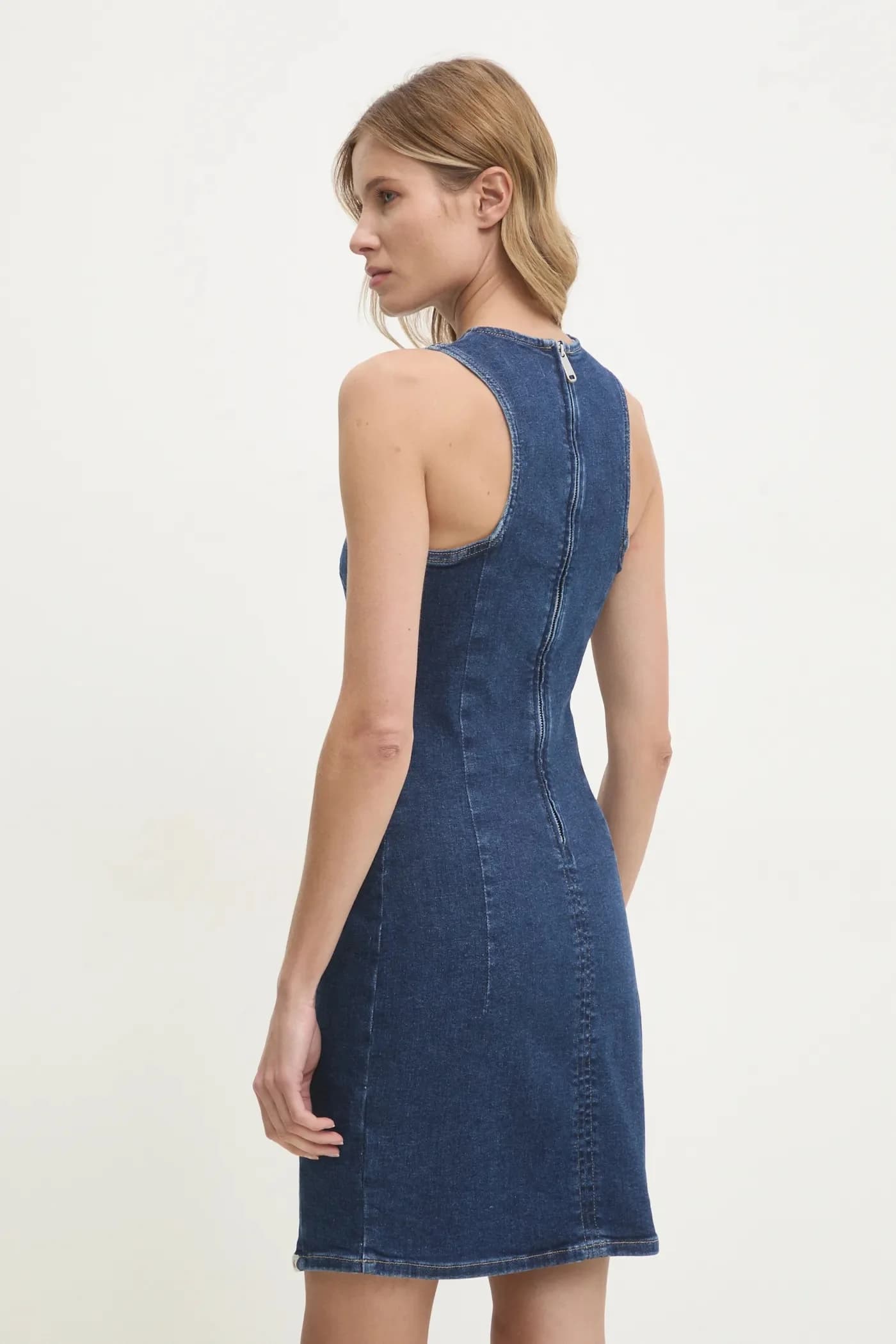 Джинсовое платье - фото 3