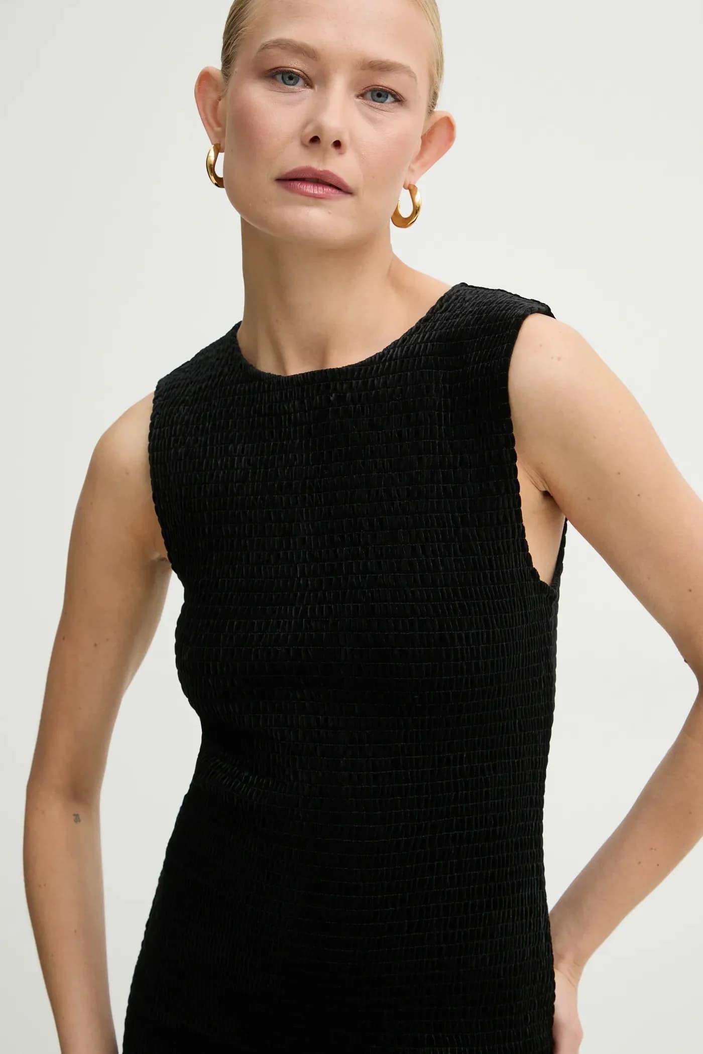 Велюровое платье - фото 4