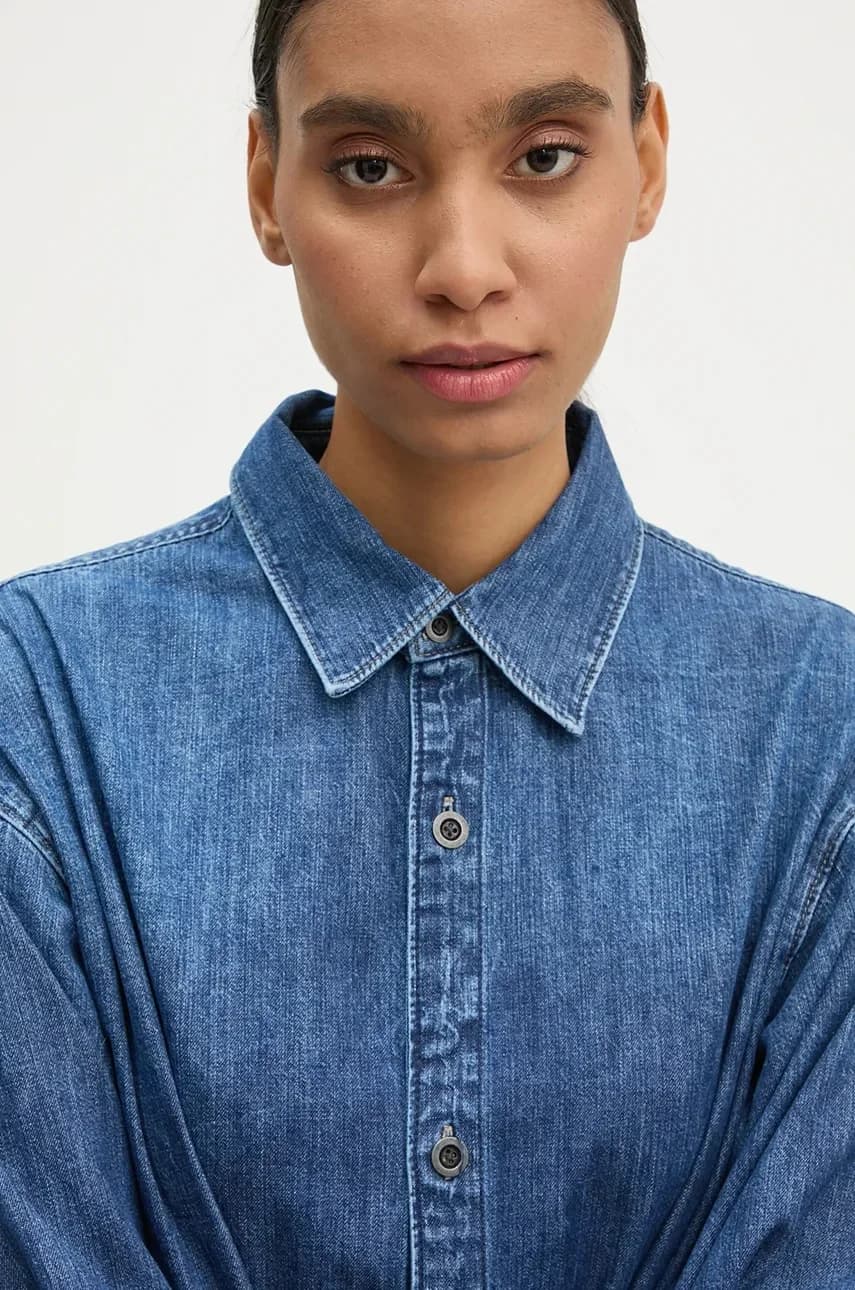 Джинсовое платье - фото 3