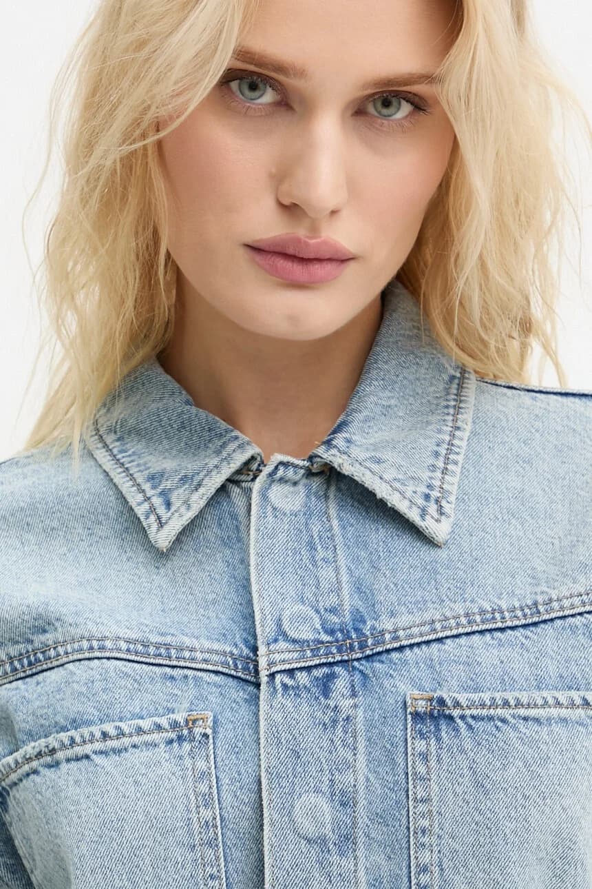 Джинсовое платье - фото 4