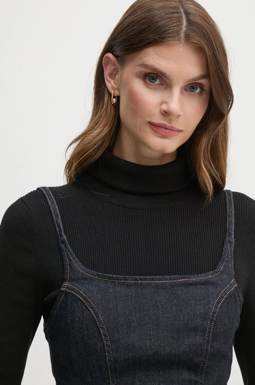 Джинсовое платье - фото 4