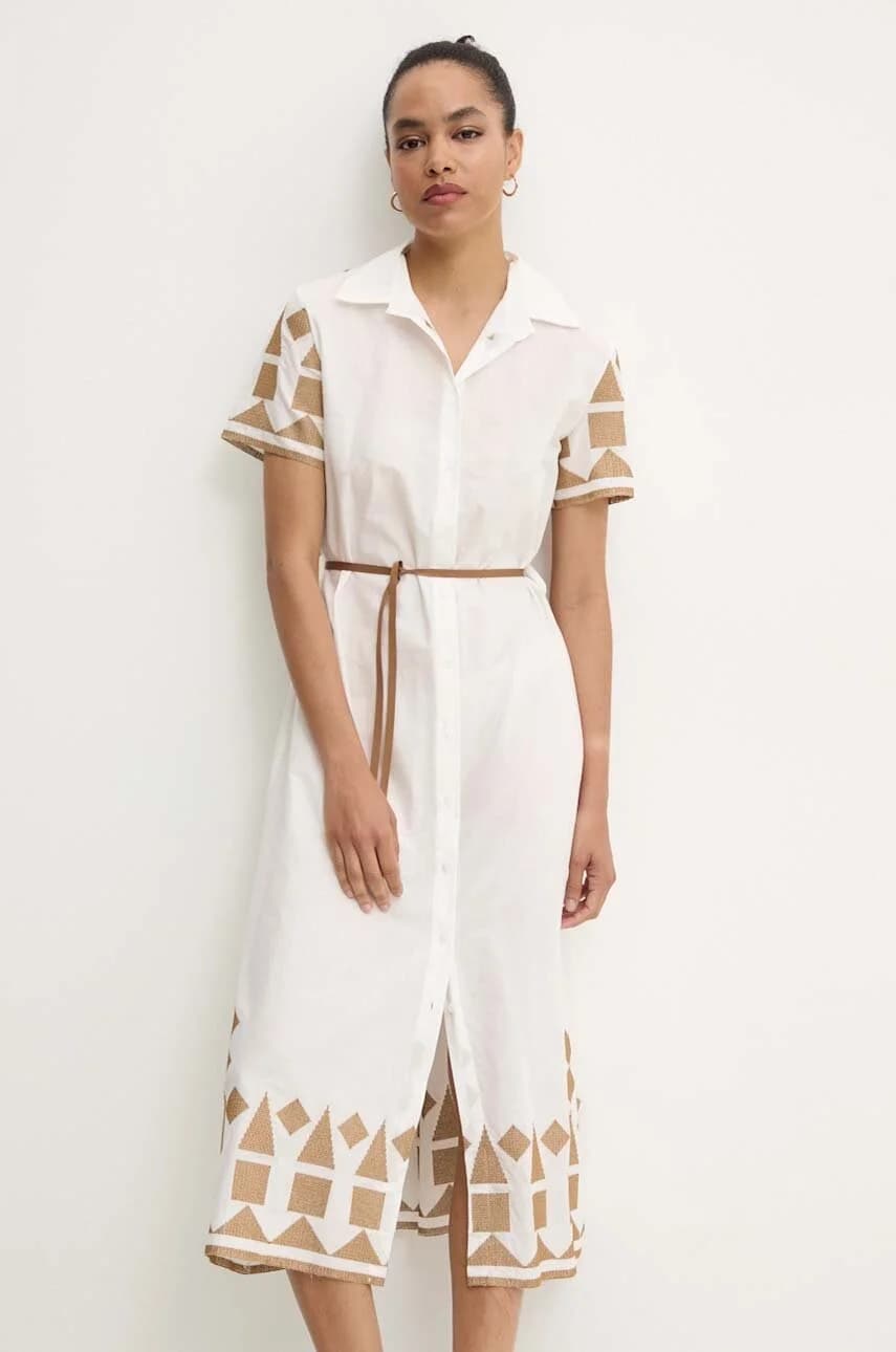 Хлопковое платье - фото 2