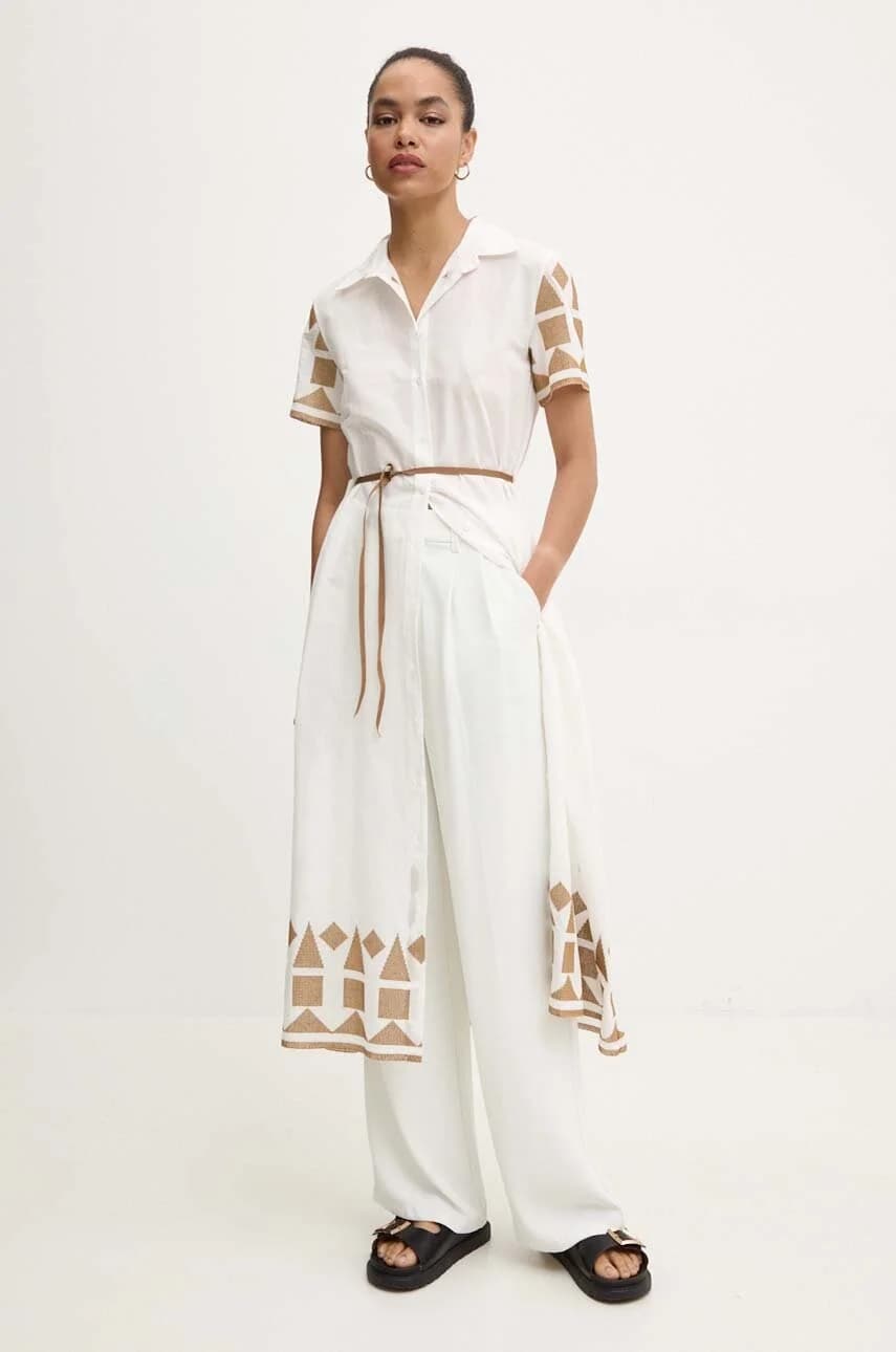 Хлопковое платье - фото 4