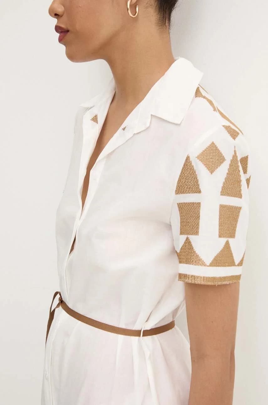 Хлопковое платье - фото 6