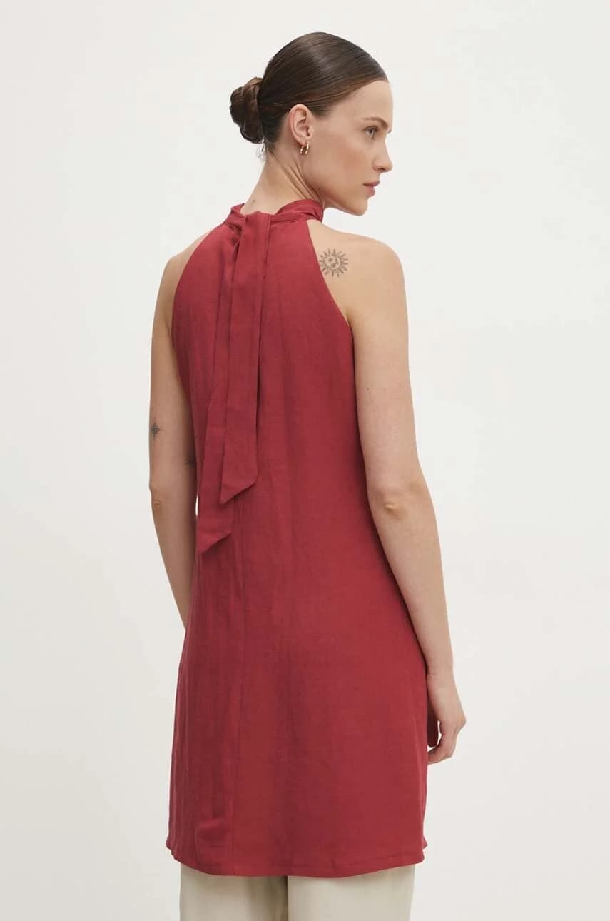 Льняное платье - фото 3