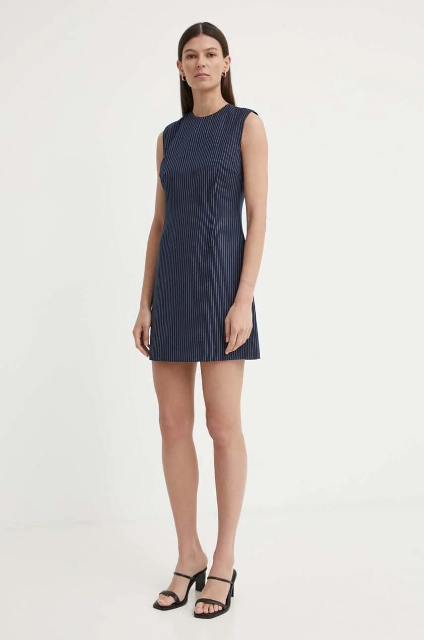 Платье 2ND Jordy — в тонкую полоску - фото 2