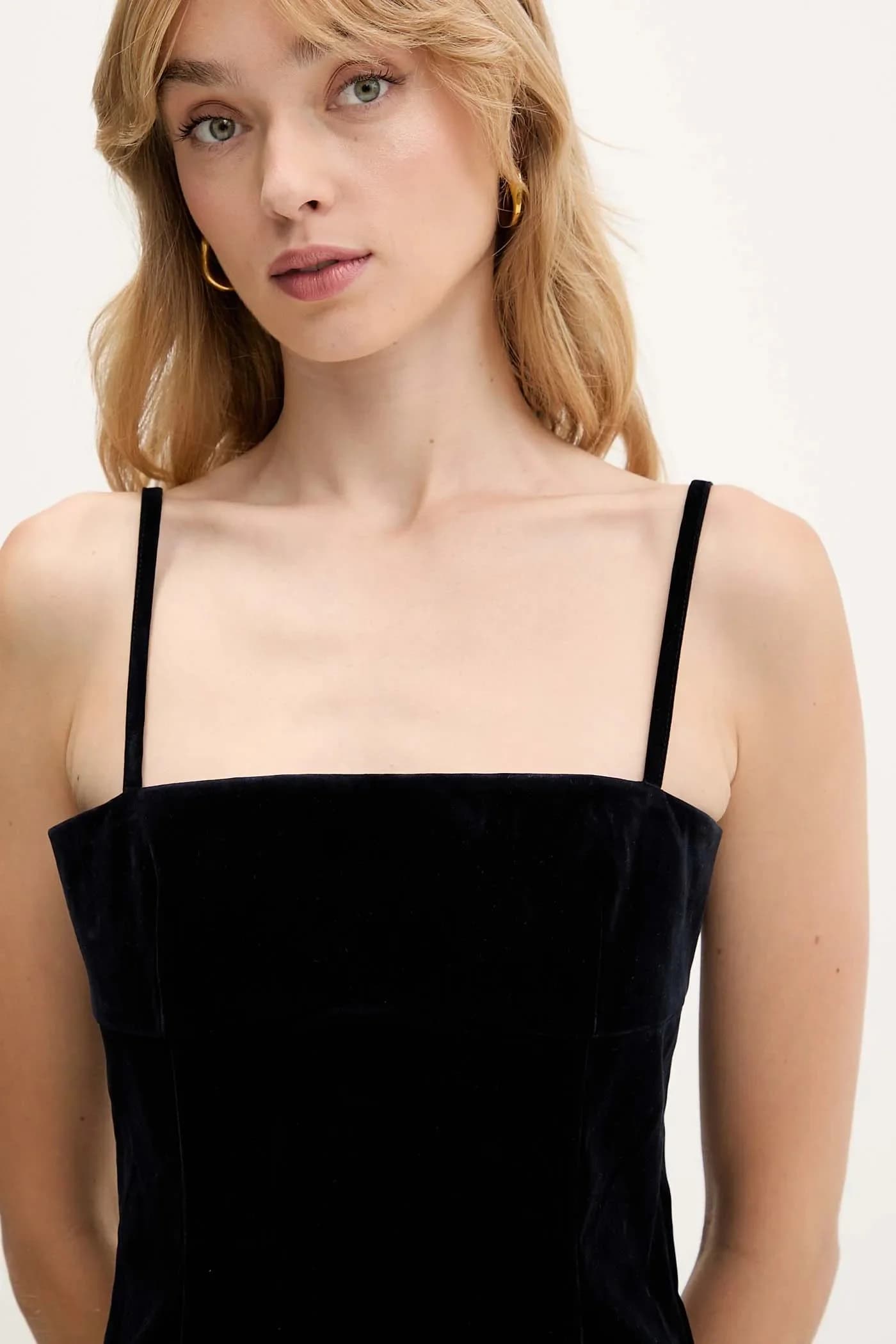 Велюровое платье - фото 4