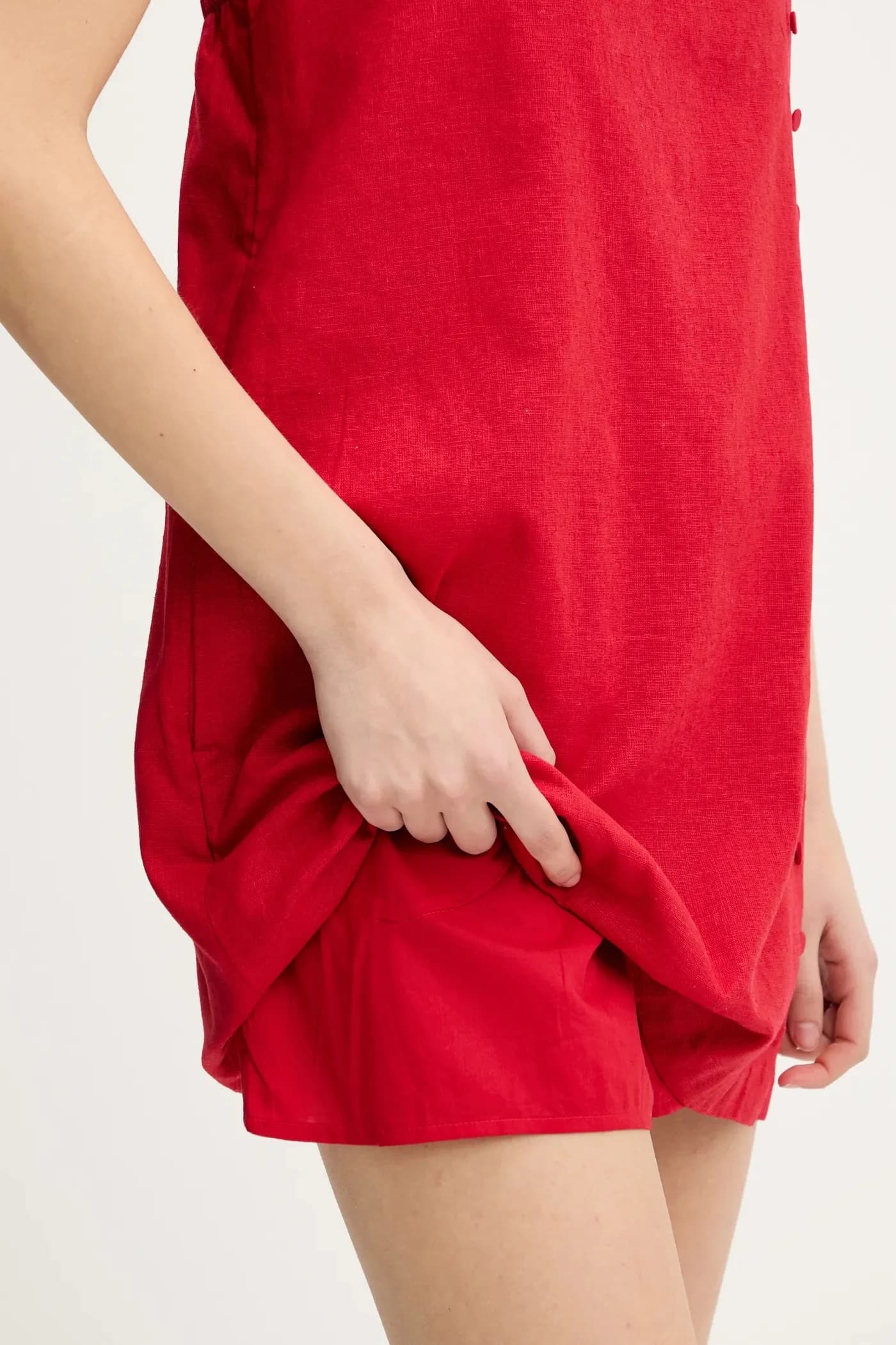 Льняное платье - фото 6