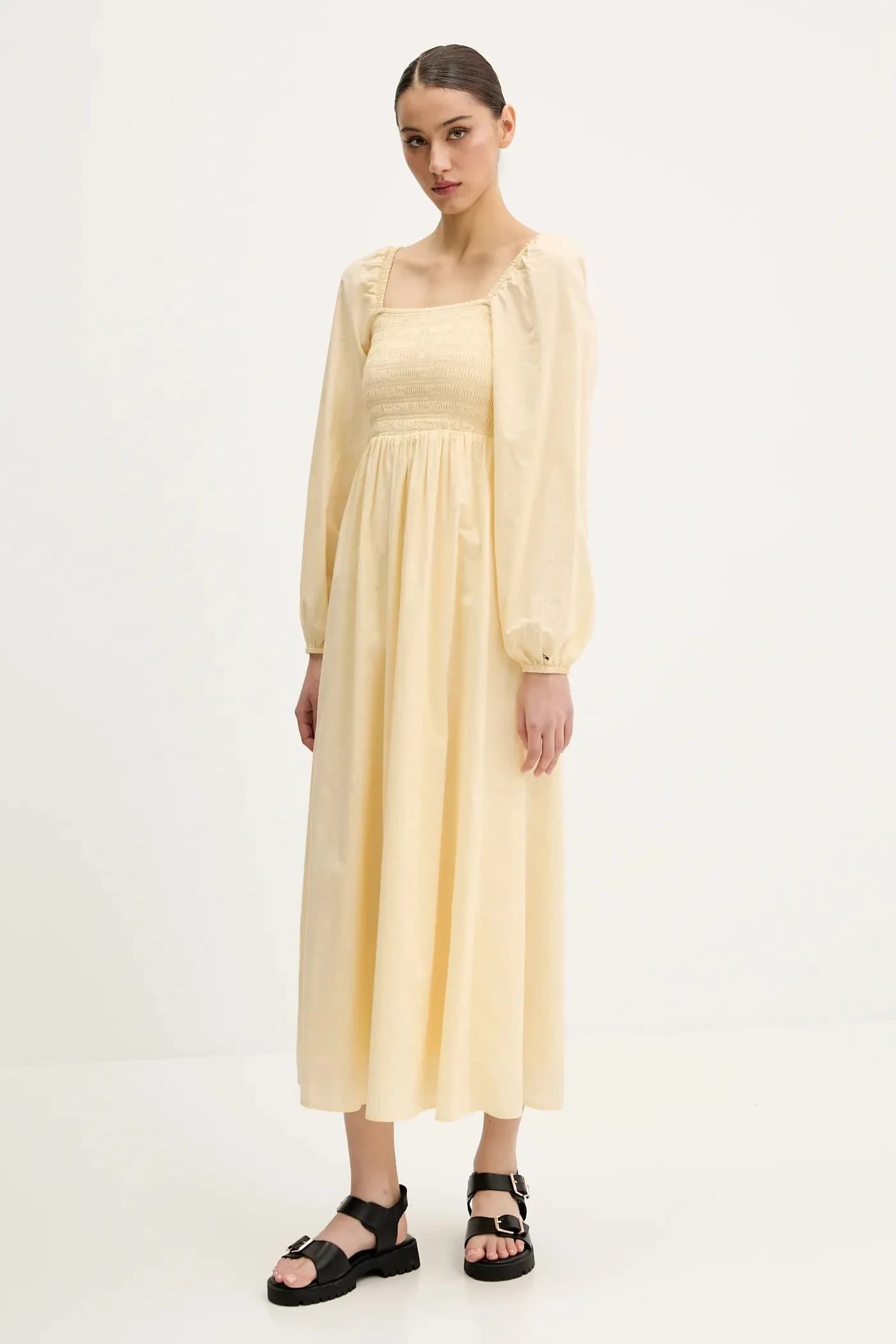 Хлопковое платье - фото 2