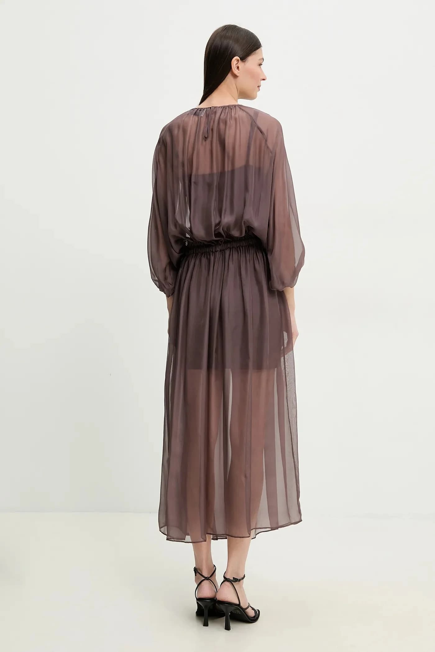 Шелковое платье - фото 3