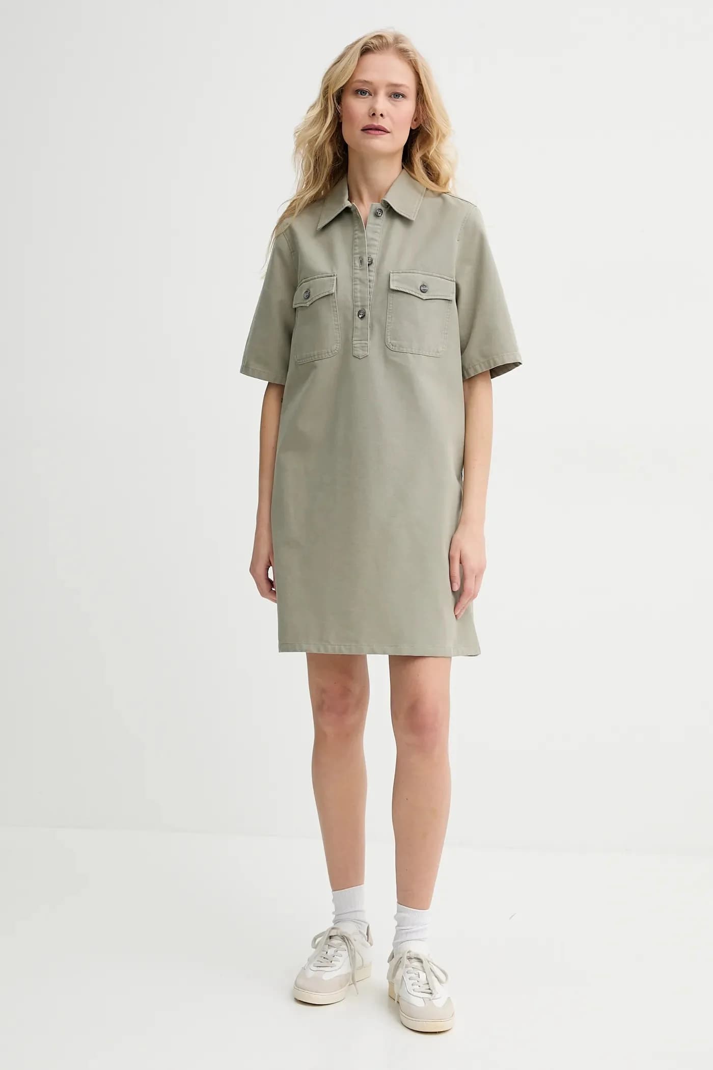 Хлопковое платье Robe Selia - фото 2