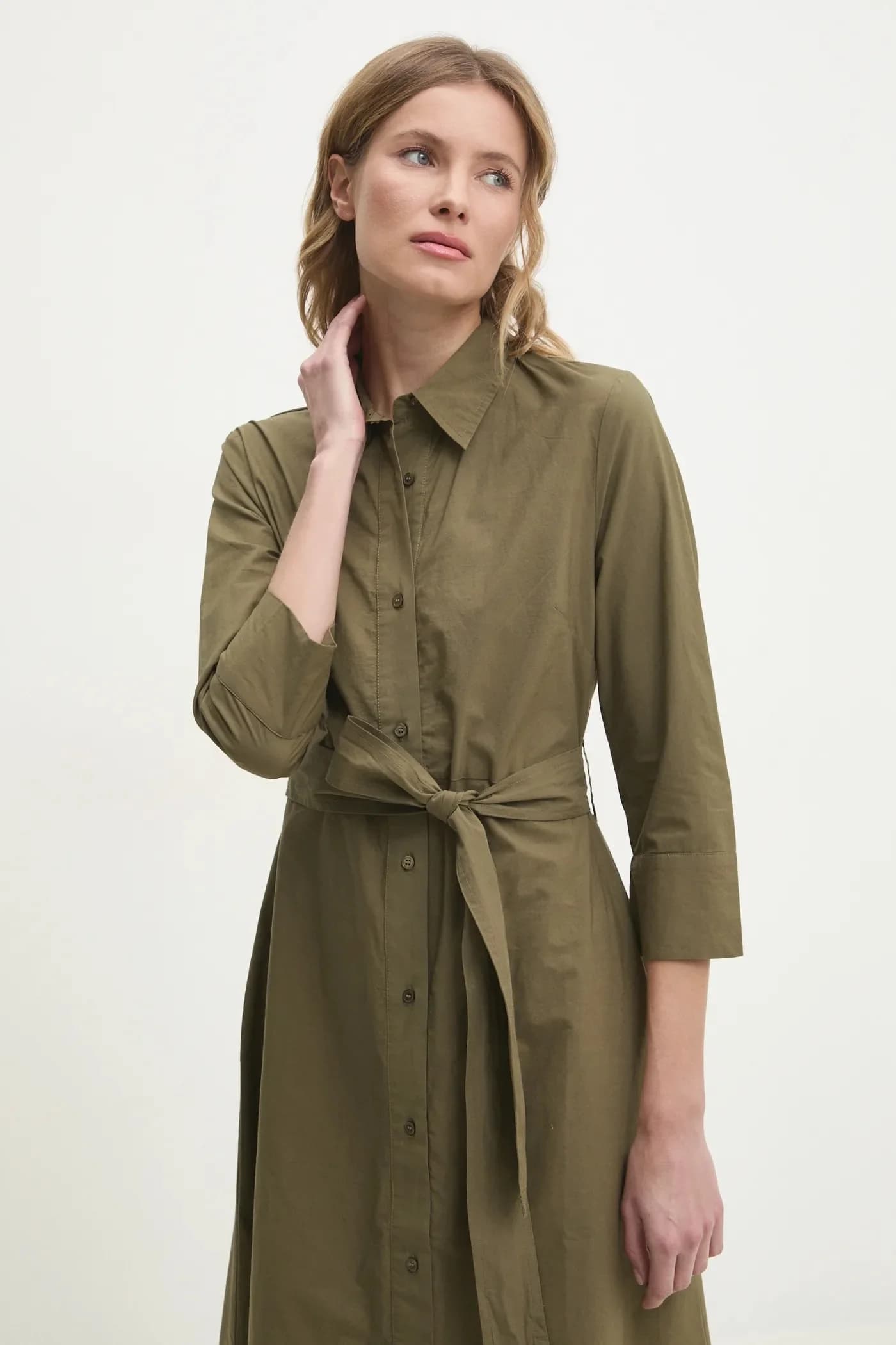 Хлопковое платье - фото 4