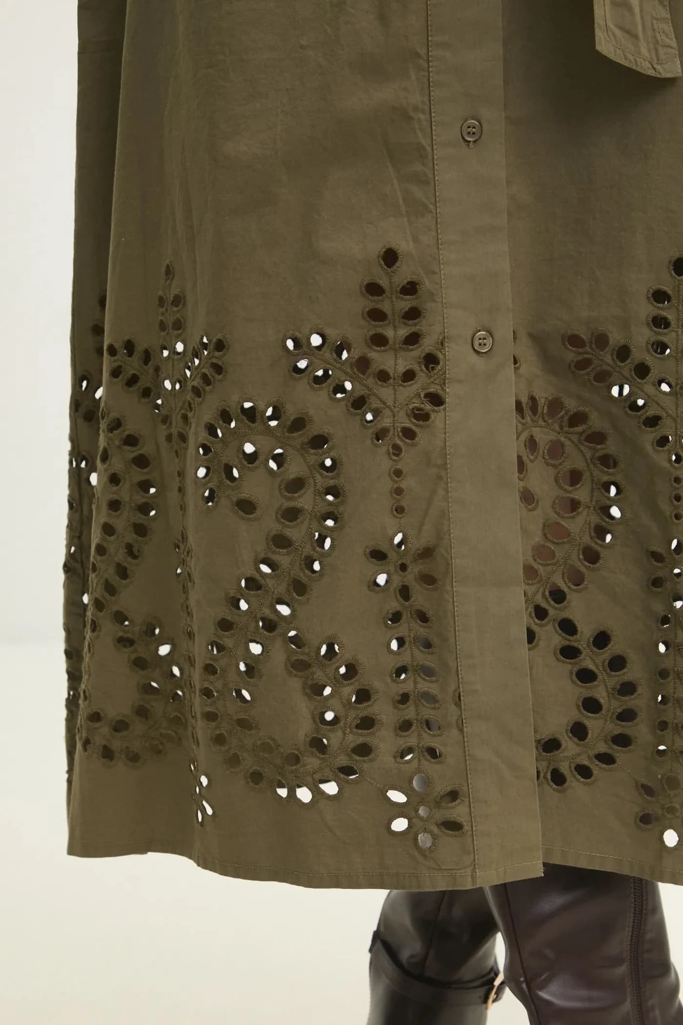 Хлопковое платье - фото 5