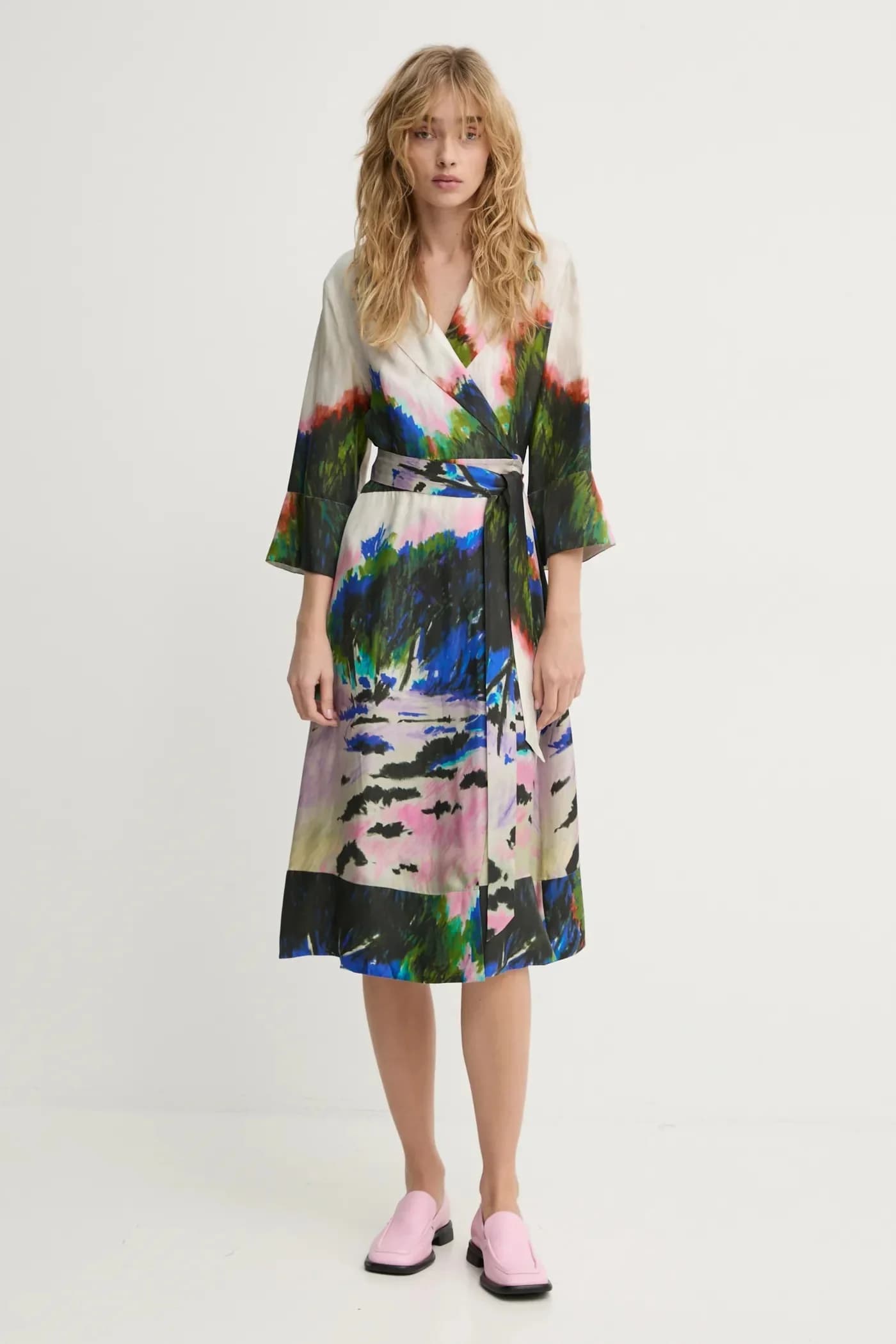 SAMEN шелковое платье - фото 2