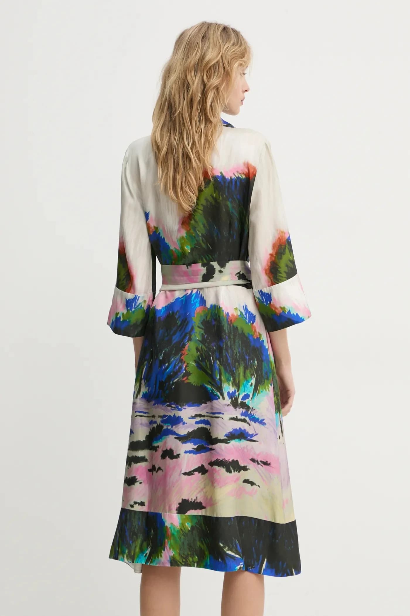 SAMEN шелковое платье - фото 3