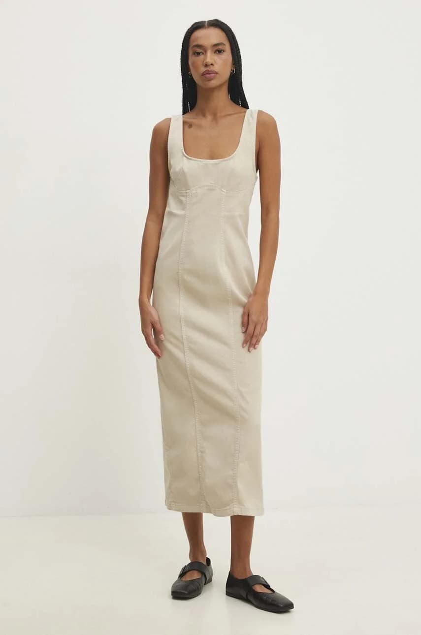 Джинсовое платье - фото 2