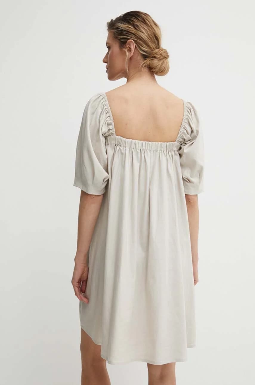 Льняное платье - фото 3