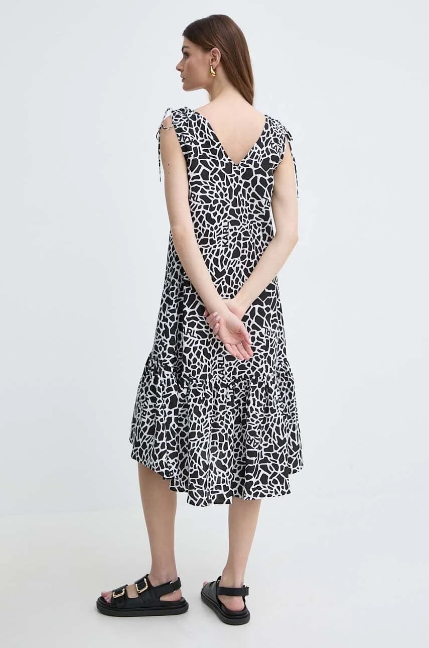 Льняное платье - фото 2