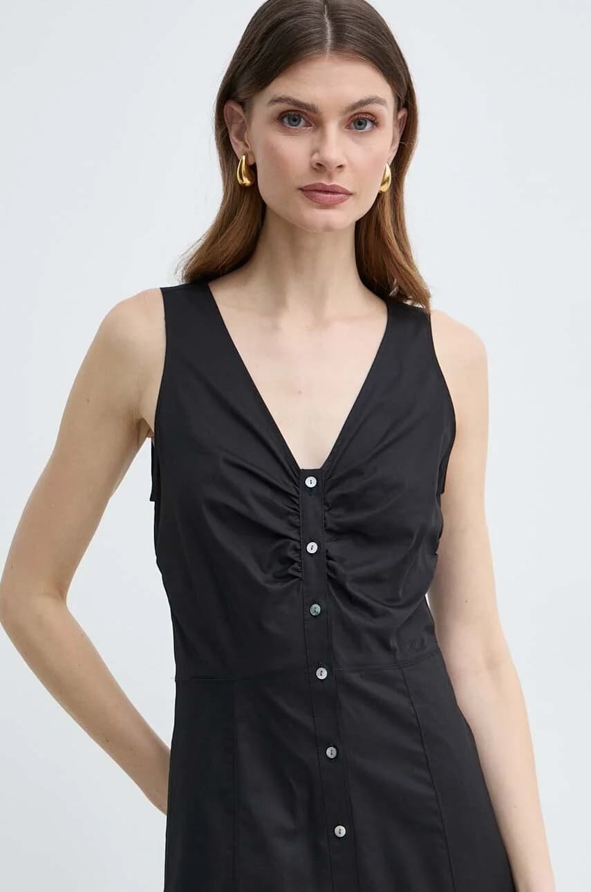 Хлопковое платье - фото 6