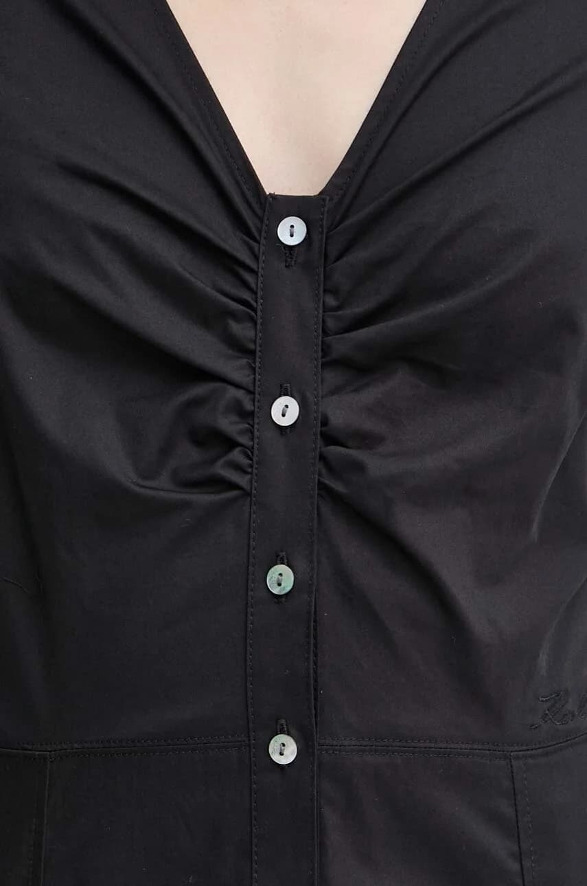 Хлопковое платье - фото 7