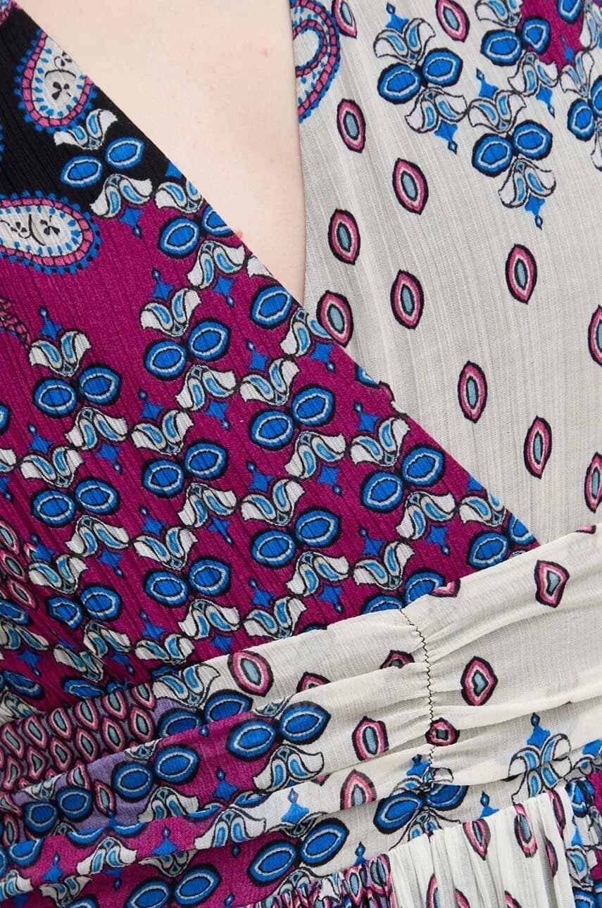 Платье BOSSY из смесового шелка - фото 5