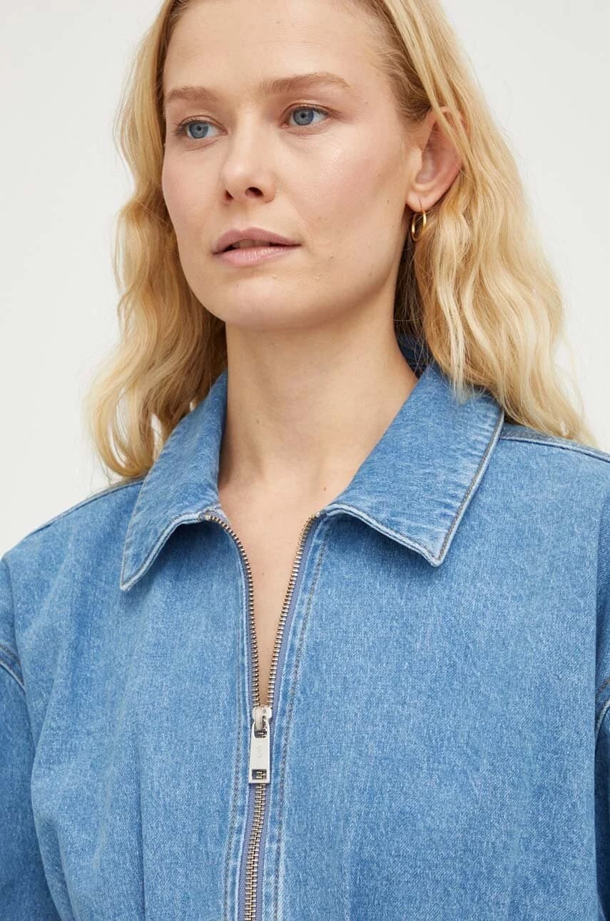 Джинсовое платье - фото 4