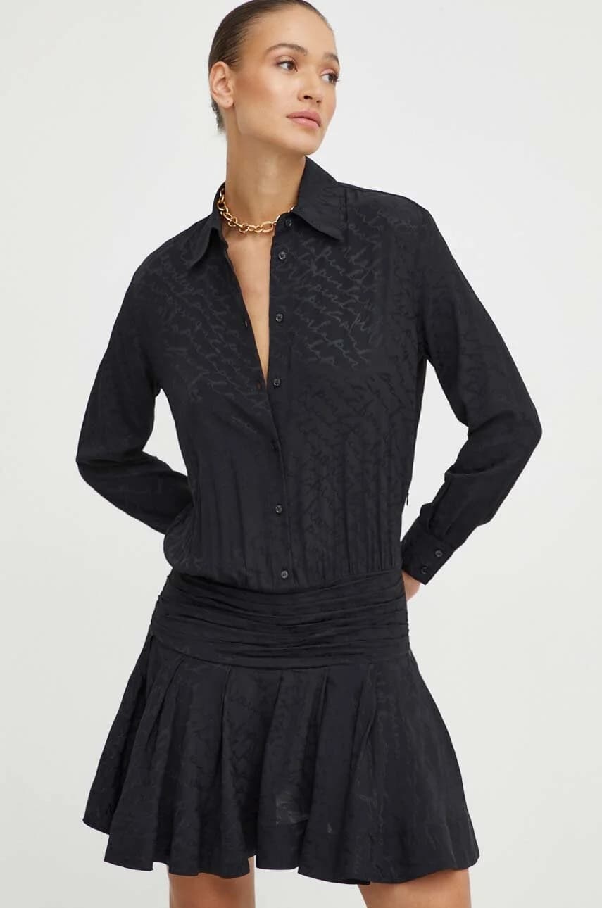 Платье с оттенком шелка - фото 2