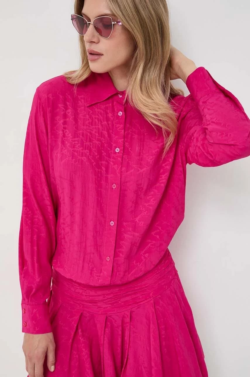 Платье с оттенком шелка - фото 5