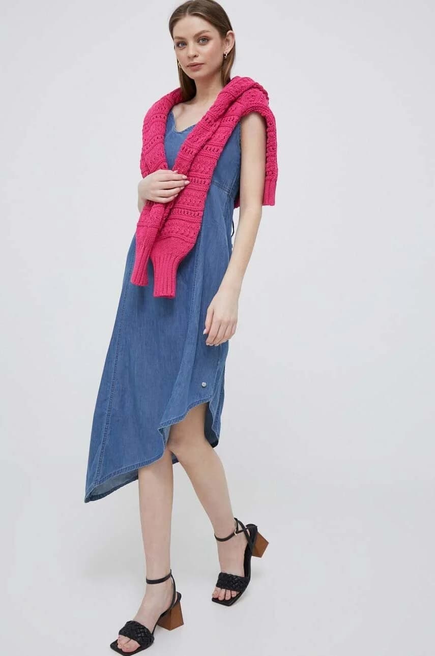 джинсовое платье Дэни - фото 2