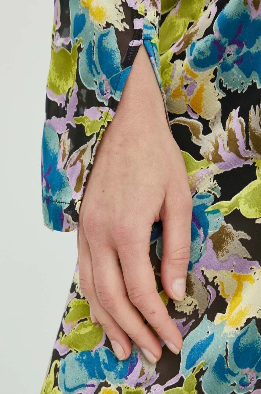 платье Floria из смесового шелка - фото 6