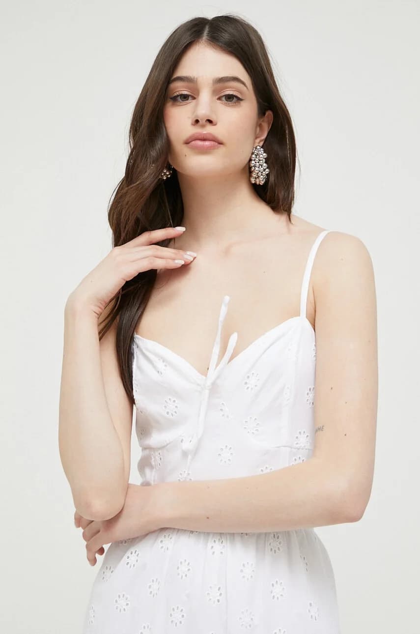 Хлопковое платье - фото 4