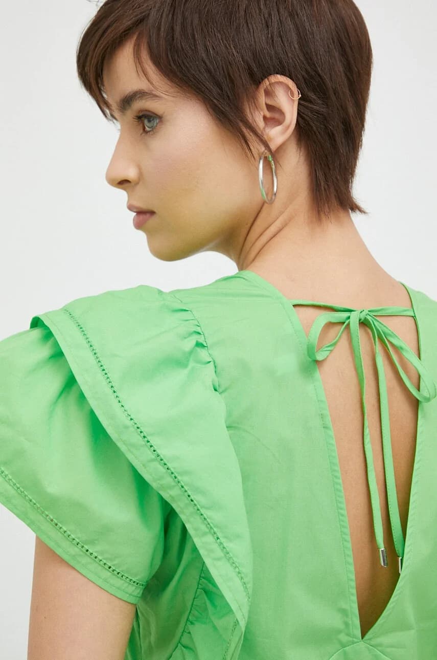 Хлопковое платье - фото 5