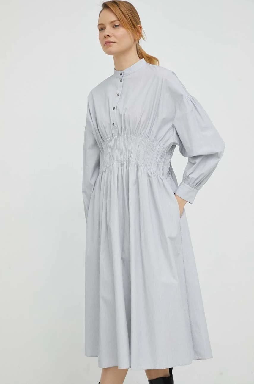 Хлопковое платье - фото 4