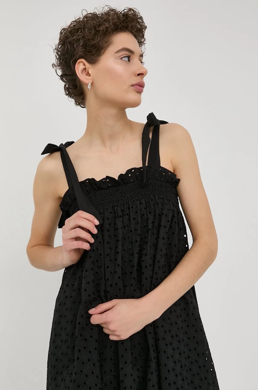 Хлопковое платье - фото 4