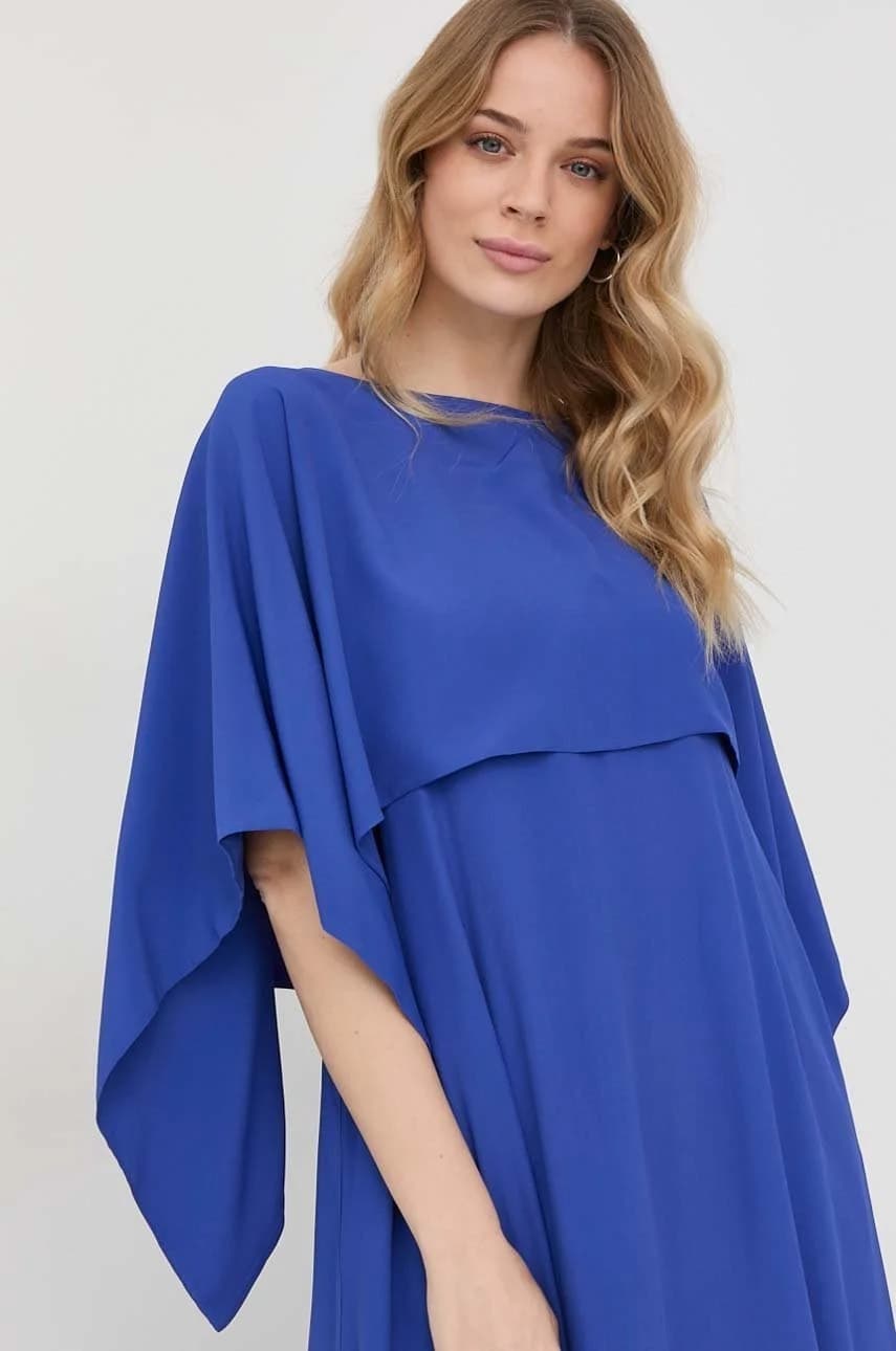 Платье с оттенком шелка - фото 6