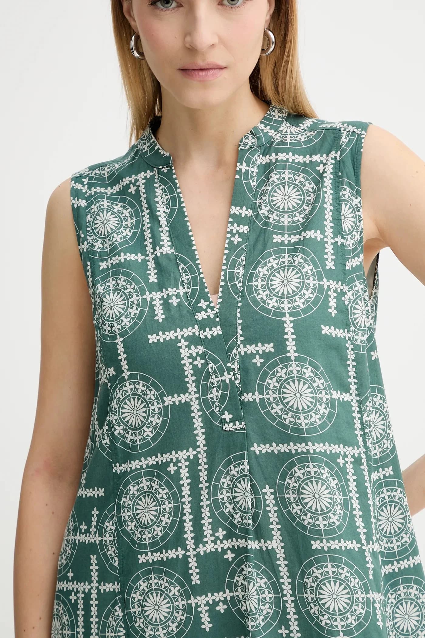 Хлопковое платье - фото 5