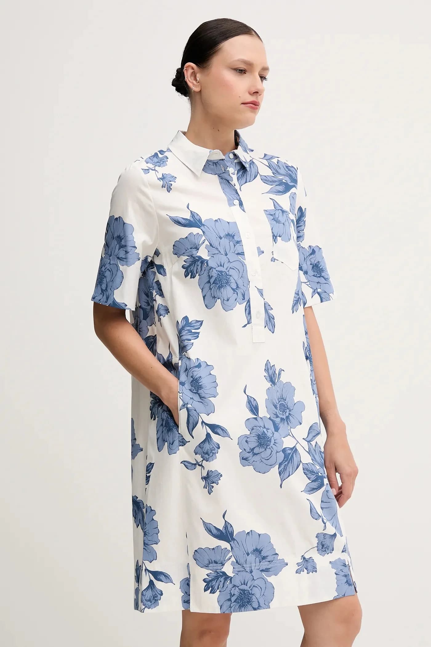 Хлопковое платье - фото 3