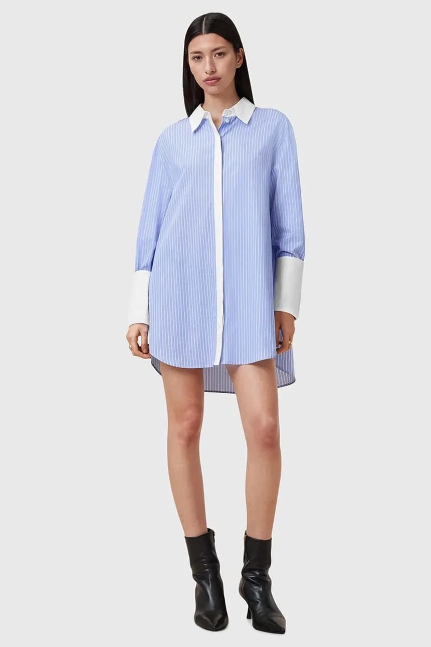 АЛЬБЕР хлопковое платье - фото 5