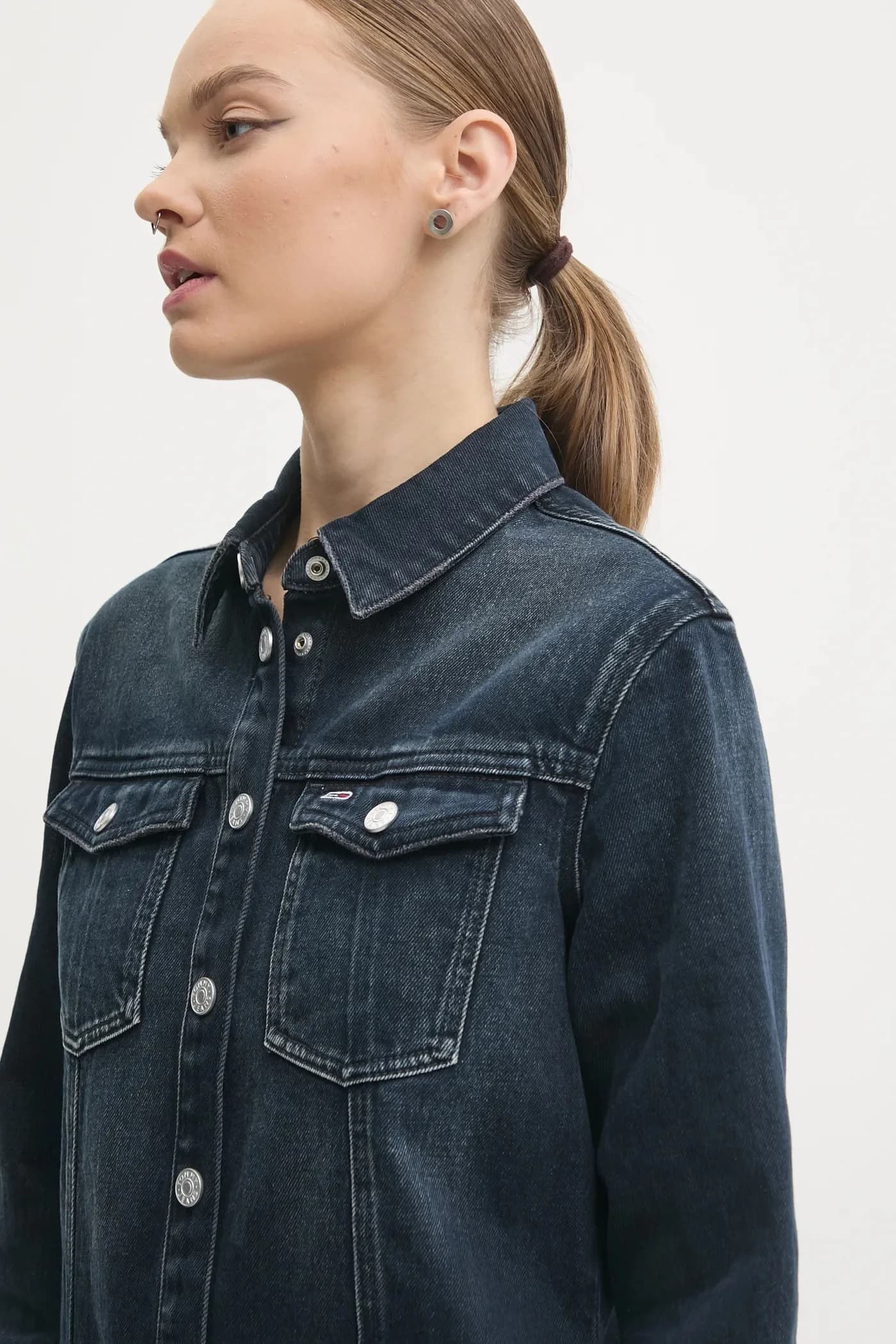 Джинсовое платье - фото 4