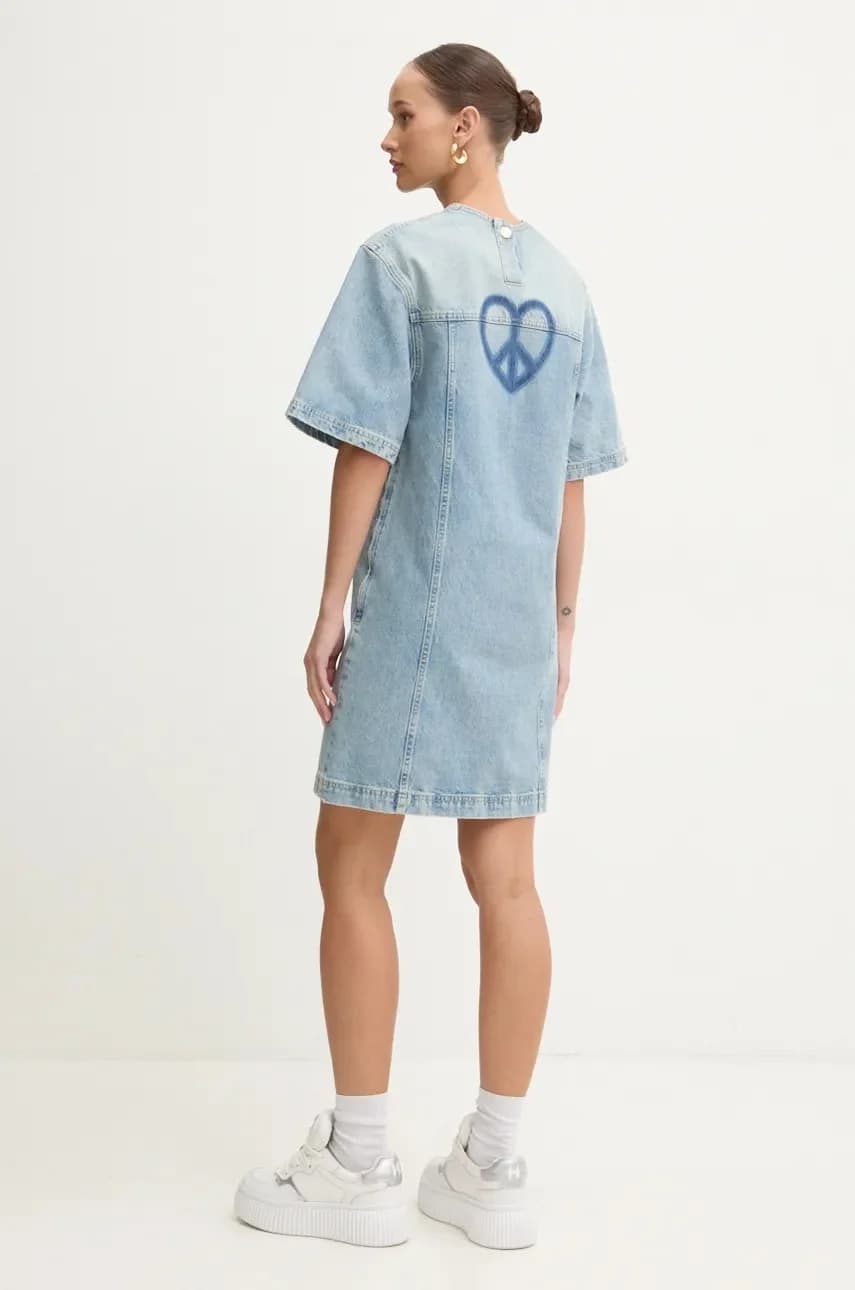 Джинсовое платье - фото 3