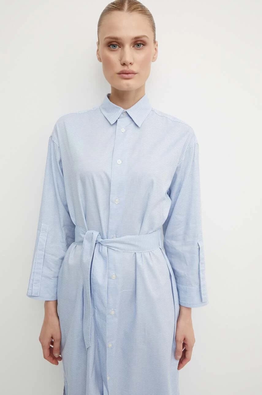 Хлопковое платье - фото 4