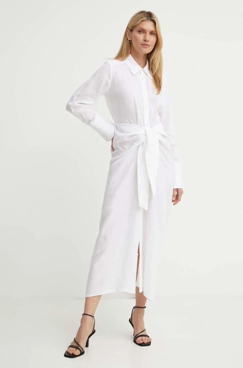 льняное платье Carson - фото 2