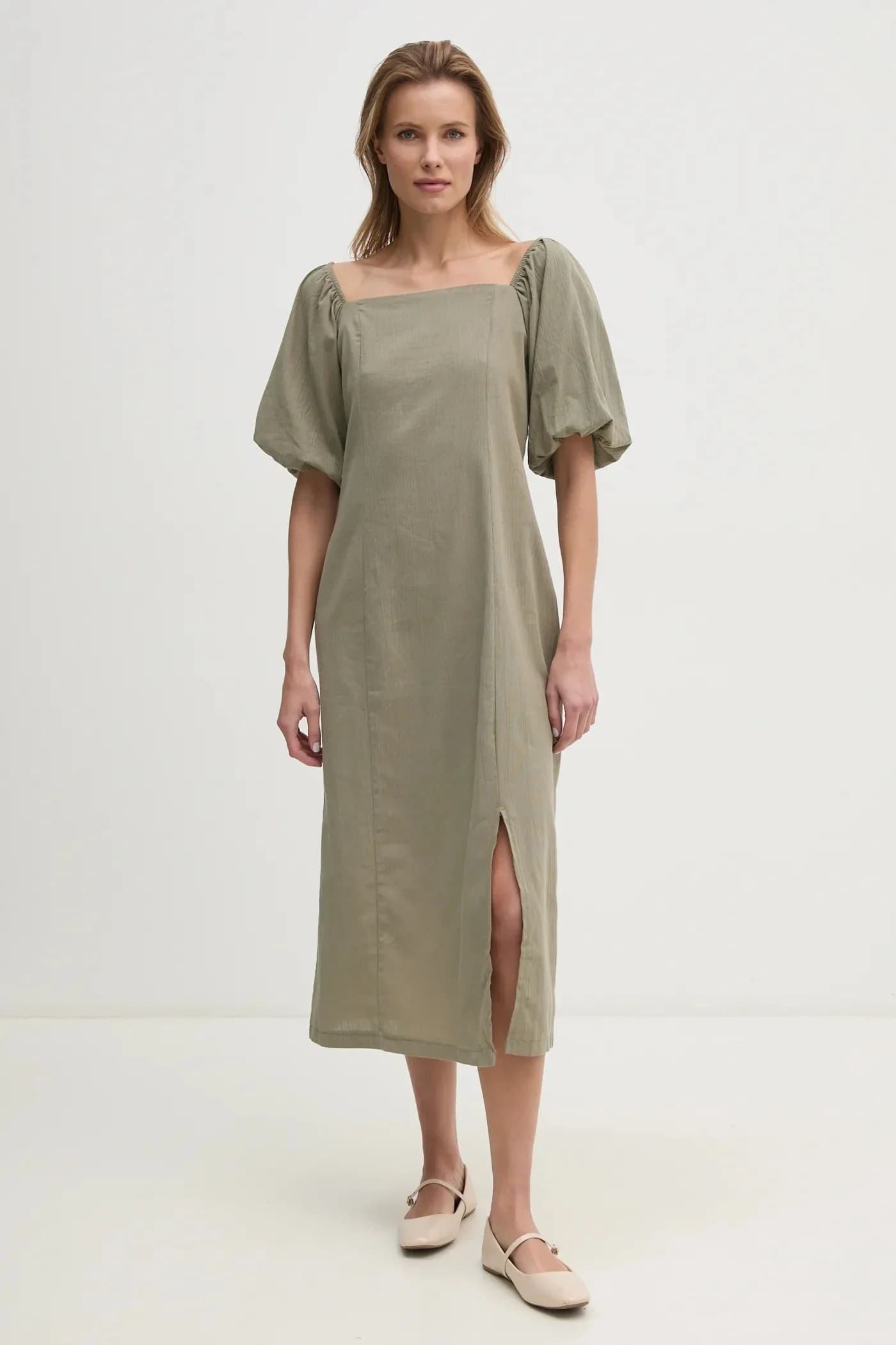 Хлопковое платье - фото 3