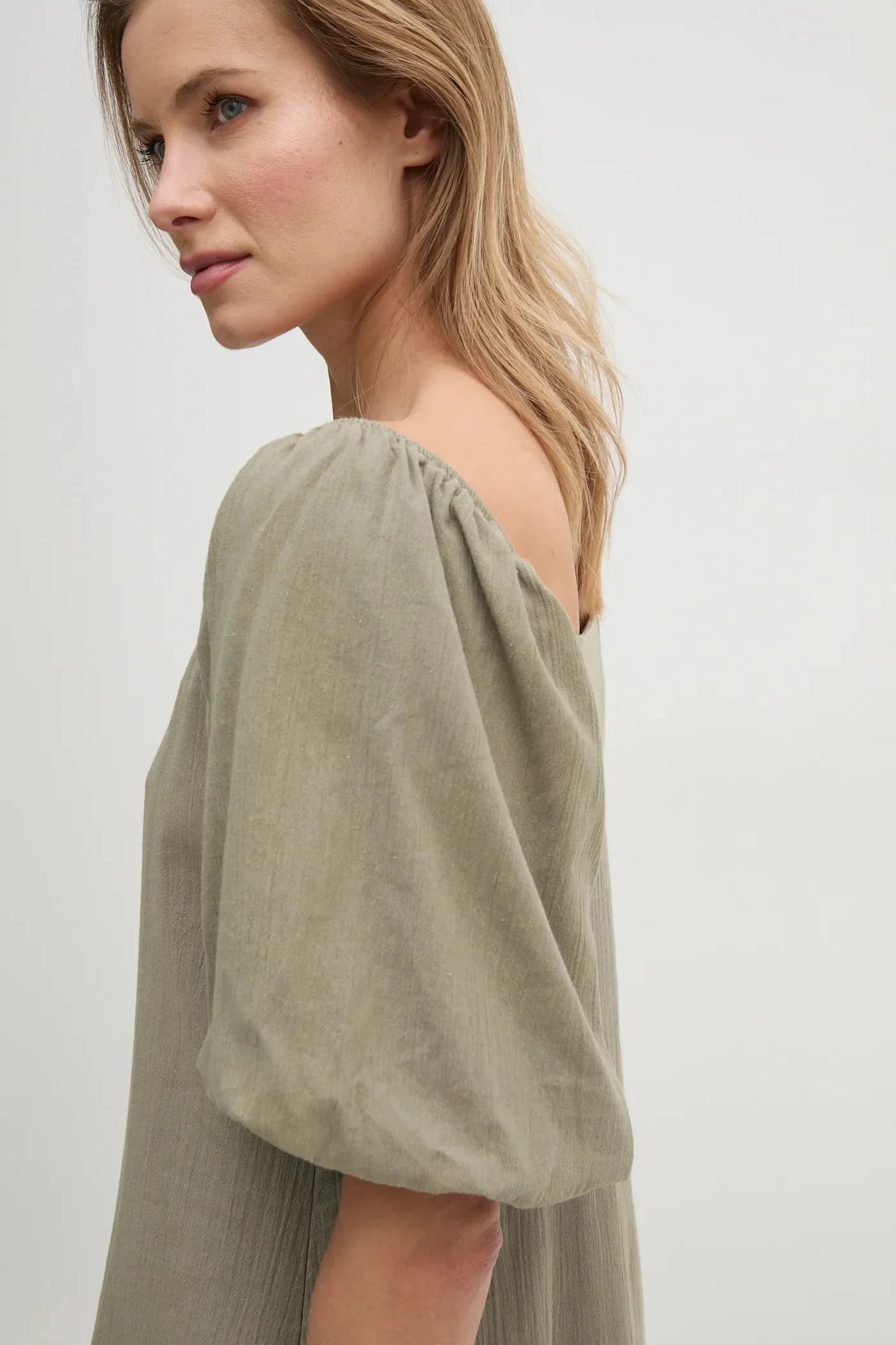 Хлопковое платье - фото 4