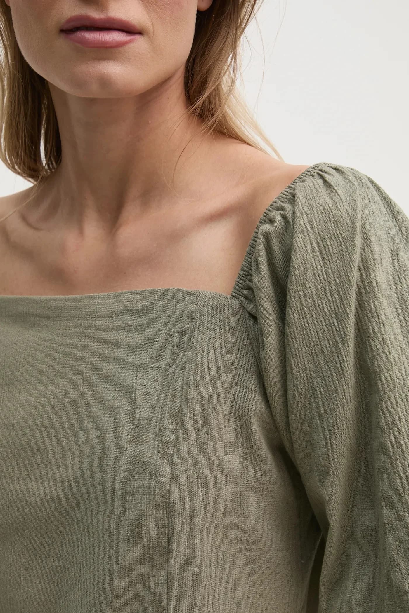 Хлопковое платье - фото 5