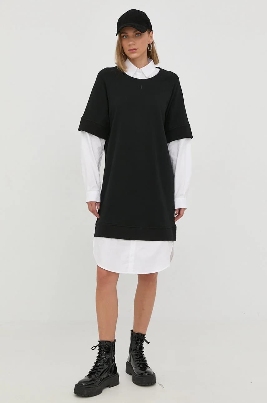 Хлопковое платье 225W1353 - фото 2